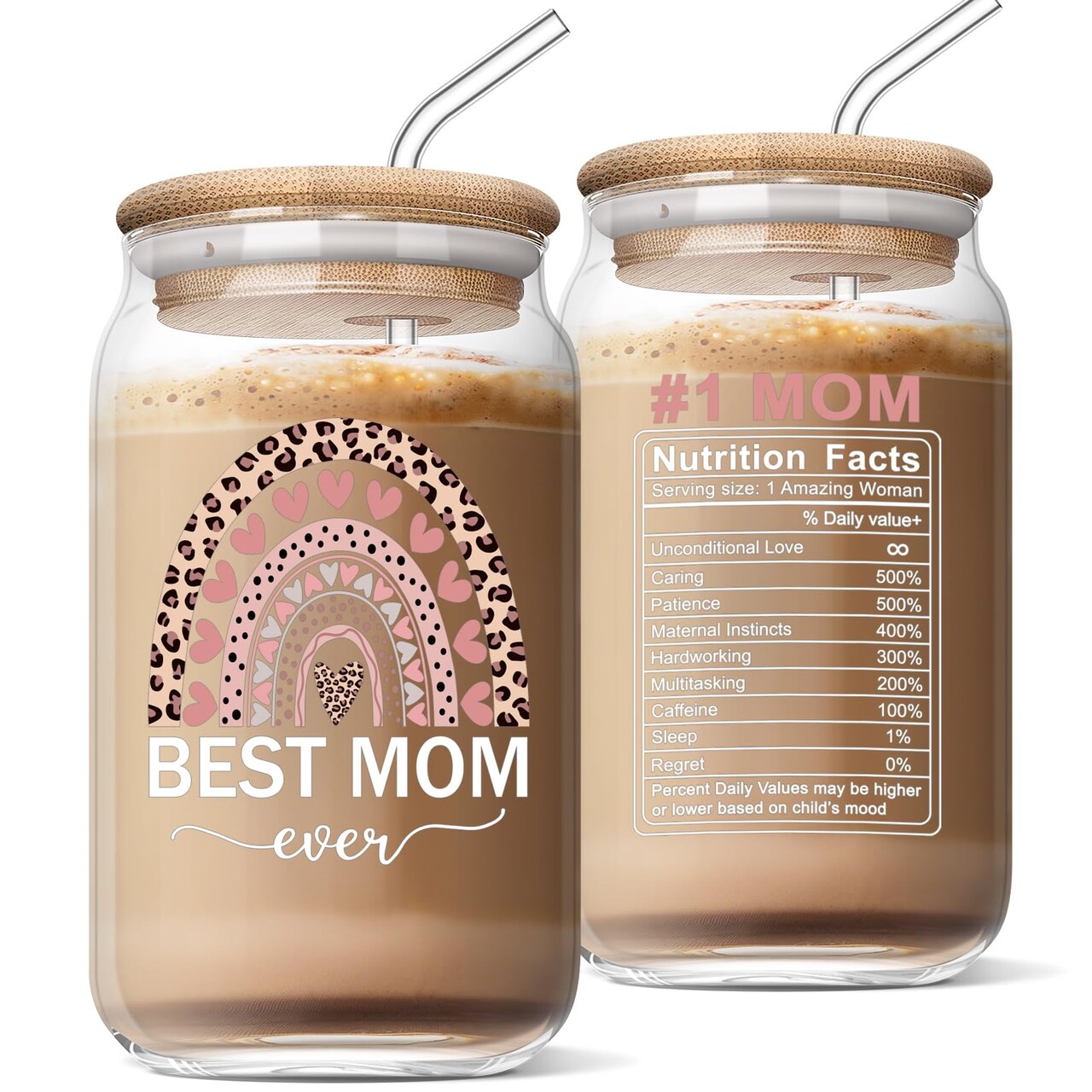 Best Mothers Day Gifts For Mom, Funny Birthday Christmas Thanks Giving Gift For Mom Mama Glass Cup
